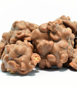 Chocolade cookie rotsjes